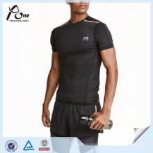 Short-Sleeved Running Top Wholesale Custom Gym Wear for Man